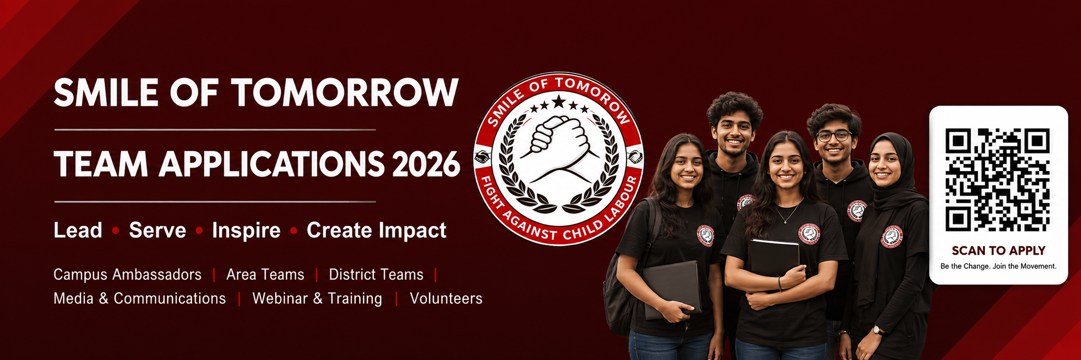 Team & Volunteer Application Form 2026